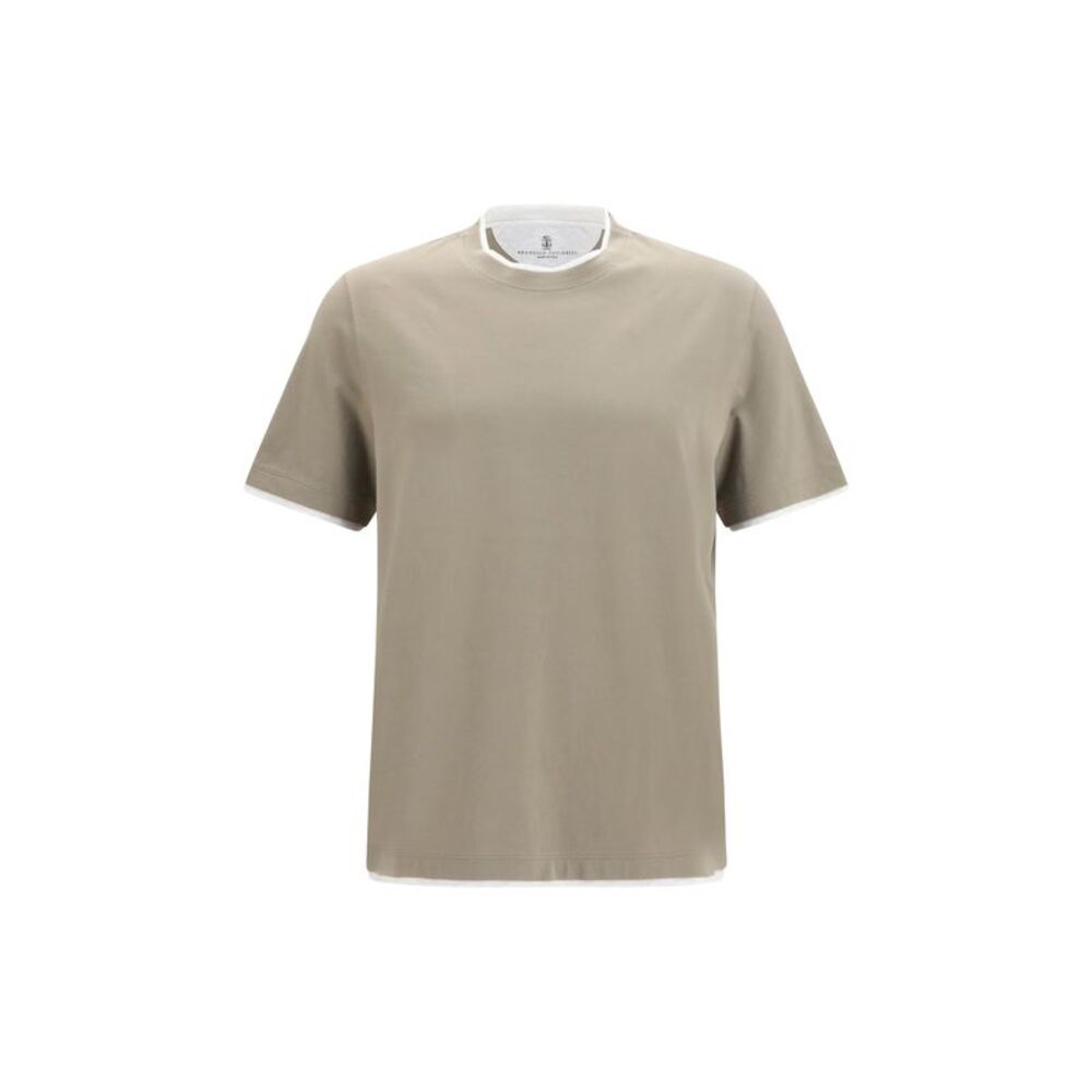 Brunello Cucinelli Men Cotton T-Shirt